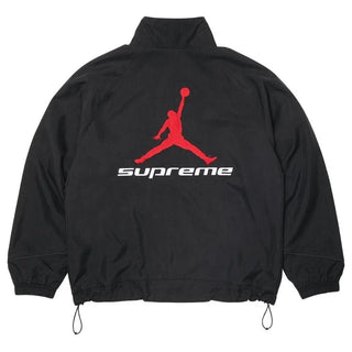 Supreme x Jordan Track Black Jacket