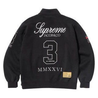 Supreme x La Martina Zipper Black Sweatshirt