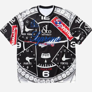 Supreme x La Martina x Jacob & Co Soccer Black Jersey