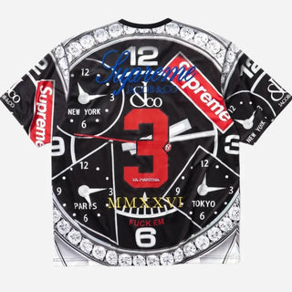 Supreme x La Martina x Jacob & Co Soccer Black Pullover Jersey