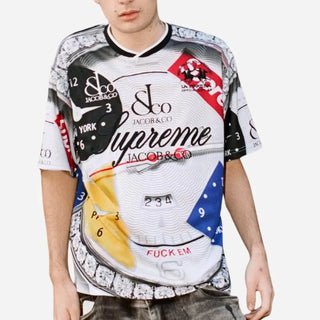 Supreme x La Martina x Jacob & Co Soccer White Pullover Jersey