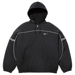 Supreme x Nike Nylon Black Hooded Jacket