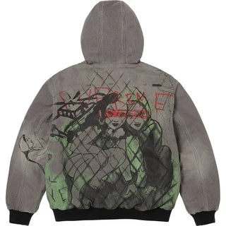 Supreme x Rita Ackermann Hooded Work Jacket