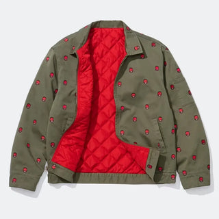 Supreme x Spitfire Olive Green Work Zipper Jacket