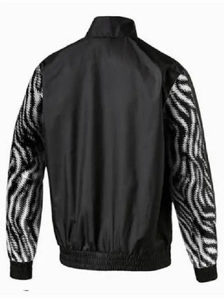 Ted Lasso S04 Toheeb Jimoh Zebra Printed Black Jacket
