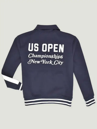 Tennis Tournament  US Open 2026 Blue Varsity Jacket