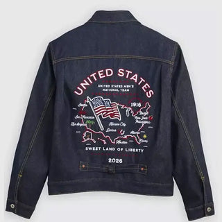 The Best Of U.S. Soccer Type I Denim  Blue Jacket
