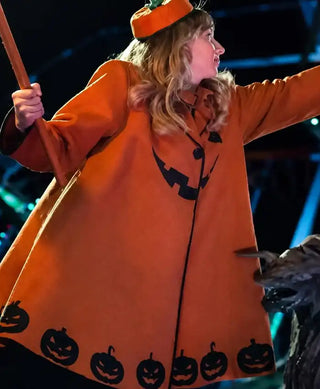 The Curse Of Bridge Hollow Mayor  Buttoned Closure Tammy Coat