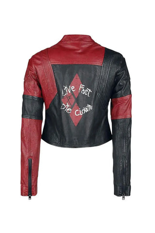 The Suicide Squad Harley Quinn Jacket leather Jacket For Women