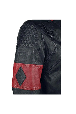 The Suicide Squad Harley Quinn leather Jacket For Women
