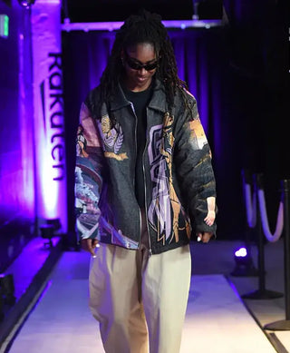 Tiffany Hayes Golden State Valkyries Arrival Jacket