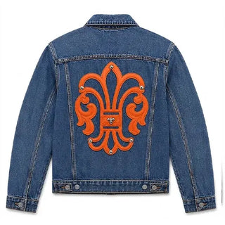 Timothee Chalamet Knicks Game 4 Denim Jacket
