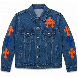 Timothee Chalamet Knicks Game 4 Denim Trucker Jacket