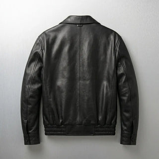 Tom Holland Spider Man New Day Premier Leather Black Jacket