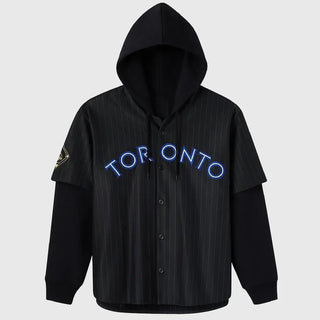 Toronto Blue Jays OVO x MLB Button Hoodie