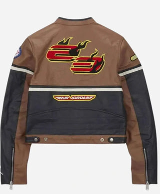 Travis Scott Cactus Jack Leather Jacket