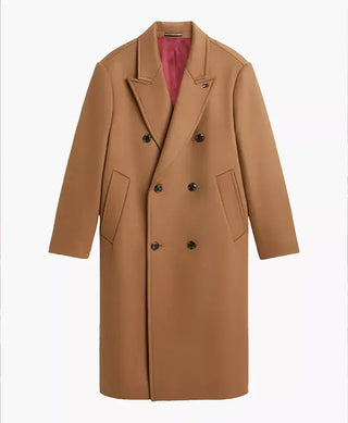 Travis Kelce NYC Brown Coat
