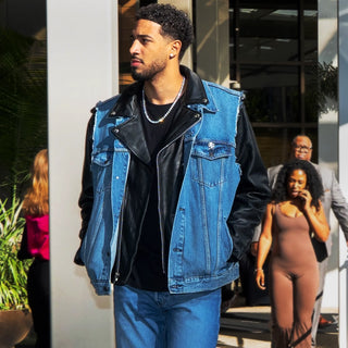Tyrese Haliburton Triple H Denim Jacket