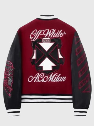 AC Milan x Off-White Ruben Loftus-Cheek Varsity Jacket