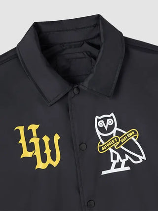 University of Waterloo Coaches OVO Black  Jacket For Men & Women