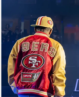 Usher Levi’s Stadium 49ers San Francisco Yellow & Red Jacket