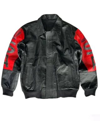 Kim Taehyung BTS x Spotify Event Leather Jacket