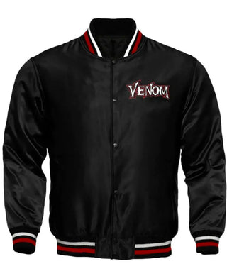 Venom Black Varsity Jacket