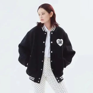 Verdy x ER Black Varsity Jacket