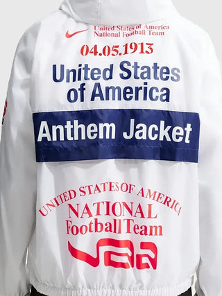 Virgil Abloh Archive x Nike USA Anthem White Zip Jacket