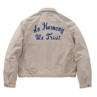 Visvim WMV Fall 2026 In Harmony We Trust Beige Jacket