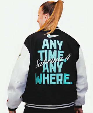 WNBA Sabrina NY Liberty Nike Varsity Jacket  