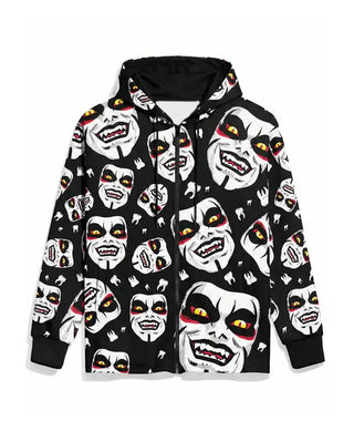 WWE Danhausen AOP Zip Up Hooded Jacket