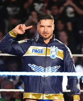 WWE &nbsp;Debut 2026 Ethan Page Blue Jacket For Men and Women