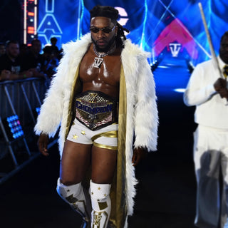 WWE Trick Williams Money in the Bank 2026 Fur Coat
