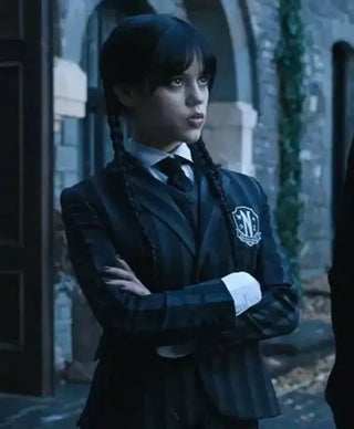Wednesday Addams 2022 Uniform Suit
