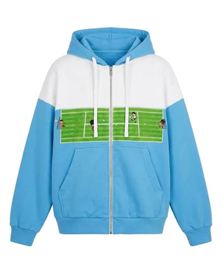 Wii Tennis Hooded Jacket by Artificial Fever 