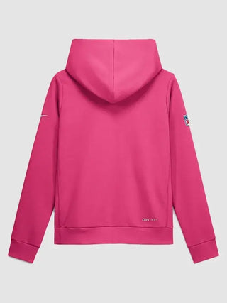 Womens Minnesota Vikings 2026 Pink Crucial Catch Hoodie
