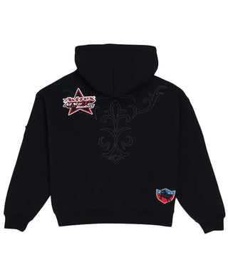 Avirex x Wrangler Black Hoodie