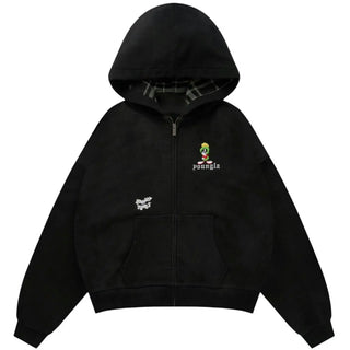 YoungLA x Looney Tunes Plaid Hoodie