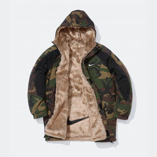 Supreme x Nike Fur Reversible Parka Camo Jacket