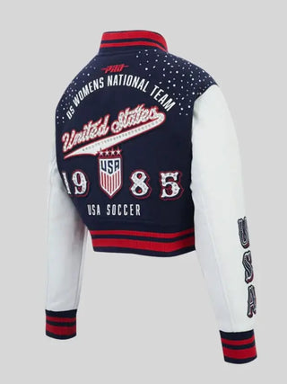 WNT Legacy US Soccer Wool Varsity Jacket