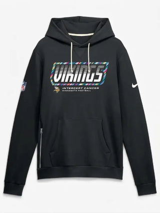 NFL Minnesota Vikings Crucial Catch Black Hoodie