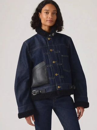 Denim Levi’s x Sacai 2026 Sherpa Jacket