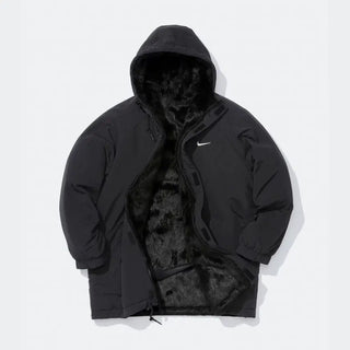 Supreme x Nike Fur Black Reversible Parka Jacket