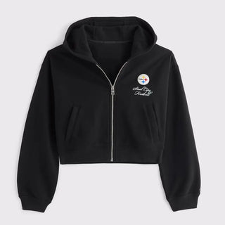Abercrombie Steelers YPB On The Go 6AM Hoodie