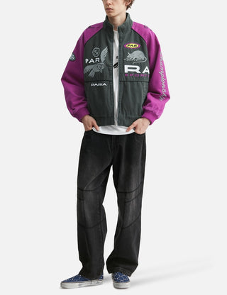 BY PARRA Owls Meet Rat Racing Jacket