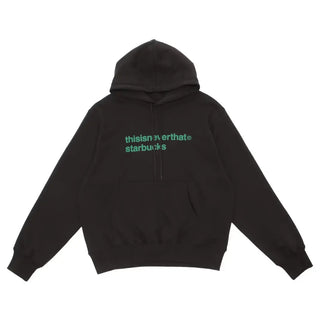 THISISNEVERTHAT x STARBUCKS 2026 black Hoodie