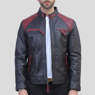 mens leather jacket