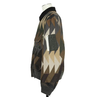 sacai x A.P.C. Quilts Zipper Blouson Jacket For Men & Women