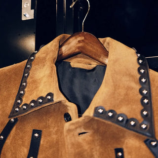 Bode x Nike CeeDee Lamb Suede Fringe Jacket